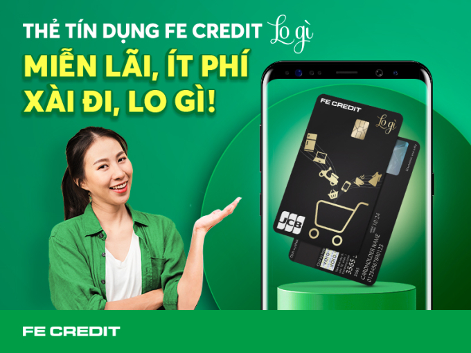 Sản phẩm thẻ tín dụng FE Credit LOGÌ độc đáo, tích hợp những tiện ích ưu việt.